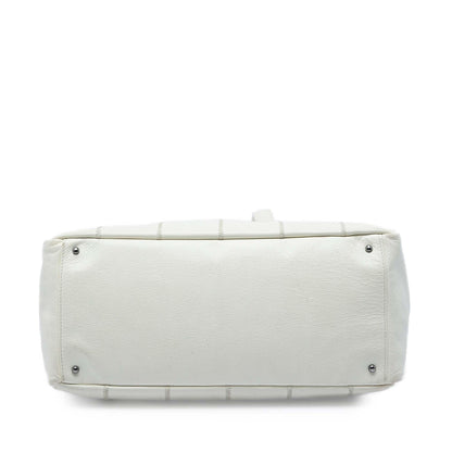 Chanel Chocolate Bar Caviar LAX Bowler Bag