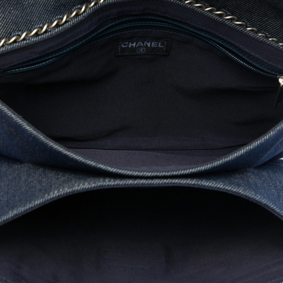Chanel Chocolate Bar Denim Reissue 2.55 Flap