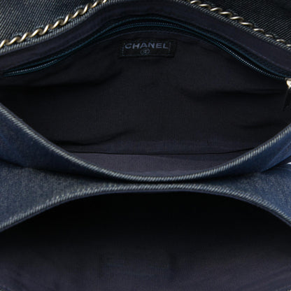 Chanel Chocolate Bar Denim Reissue 2.55 Flap