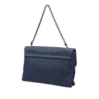 Chanel Chocolate Bar Denim Reissue 2.55 Flap