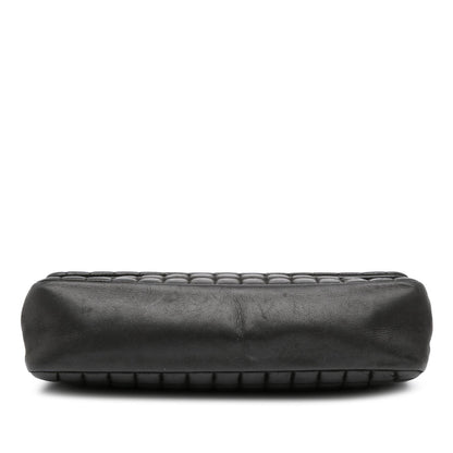 Chanel Chocolate Bar Iridescent Calfskin Bubble Flap