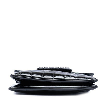 Chanel Chocolate Bar Patent Digital Flap