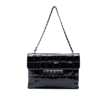 Chanel Chocolate Bar Patent Digital Flap