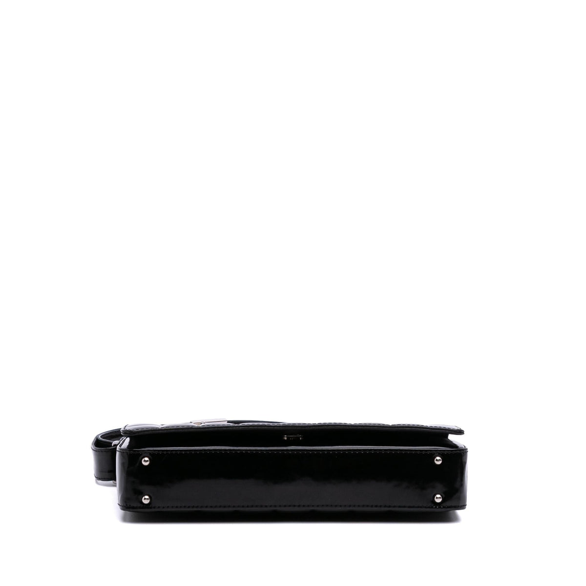 Chanel Chocolate Bar Patent Flap