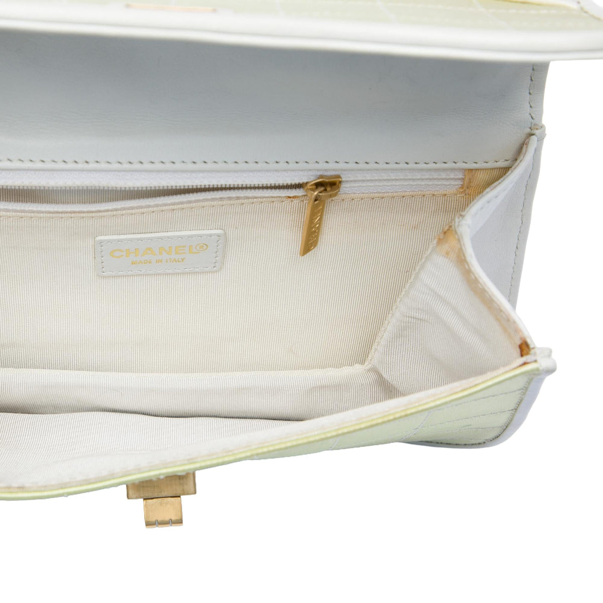 Chanel Chocolate Bar Satin Reissue 2.55 Single Flap