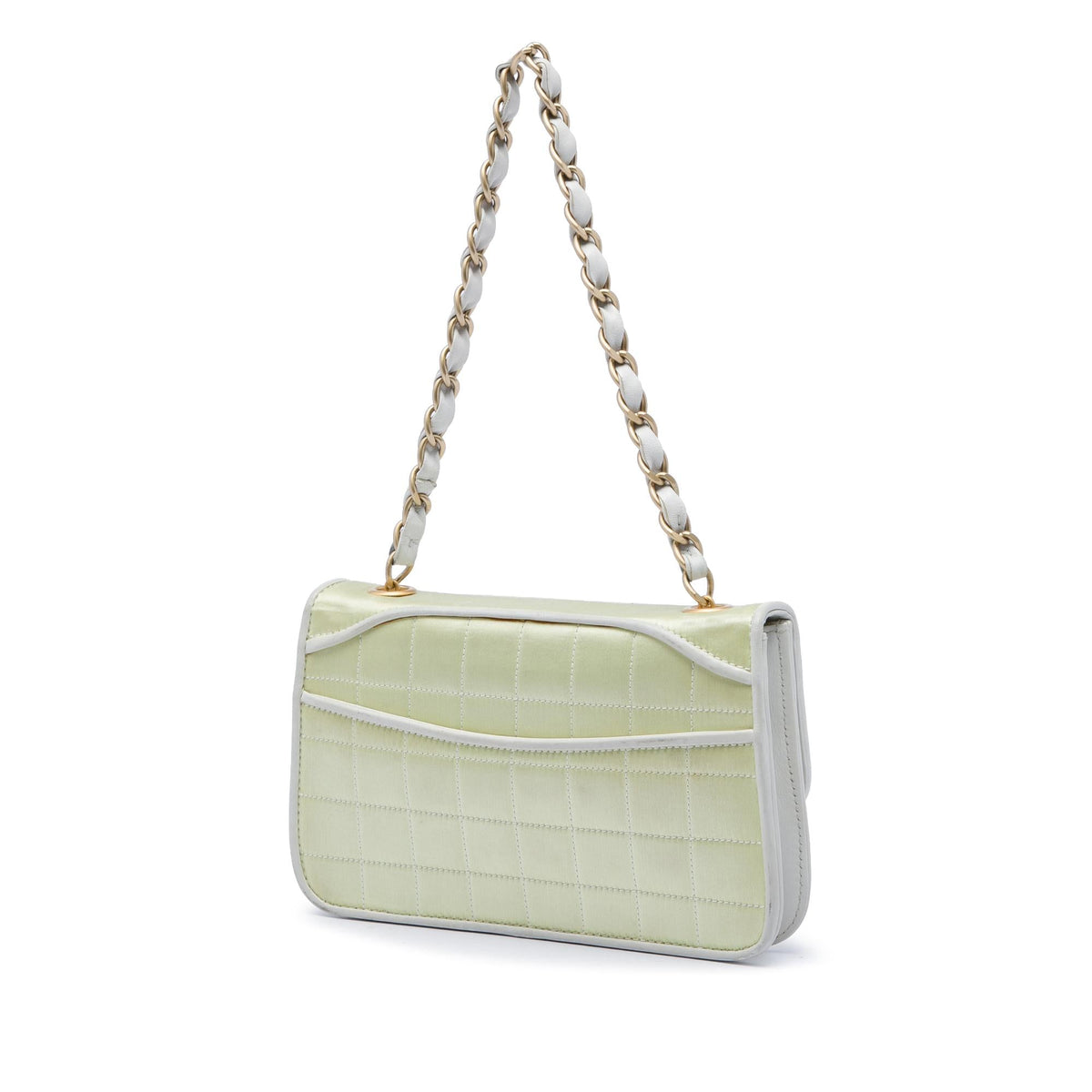 Chanel Chocolate Bar Satin Reissue 2.55 Single Flap