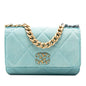 Chanel Denim 19 Flap Wallet On Chain