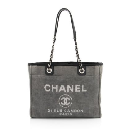 Chanel Denim Deauville Small Tote