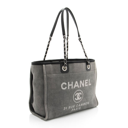 Chanel Denim Deauville Small Tote