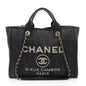 Chanel Denim Deauville Small Tote