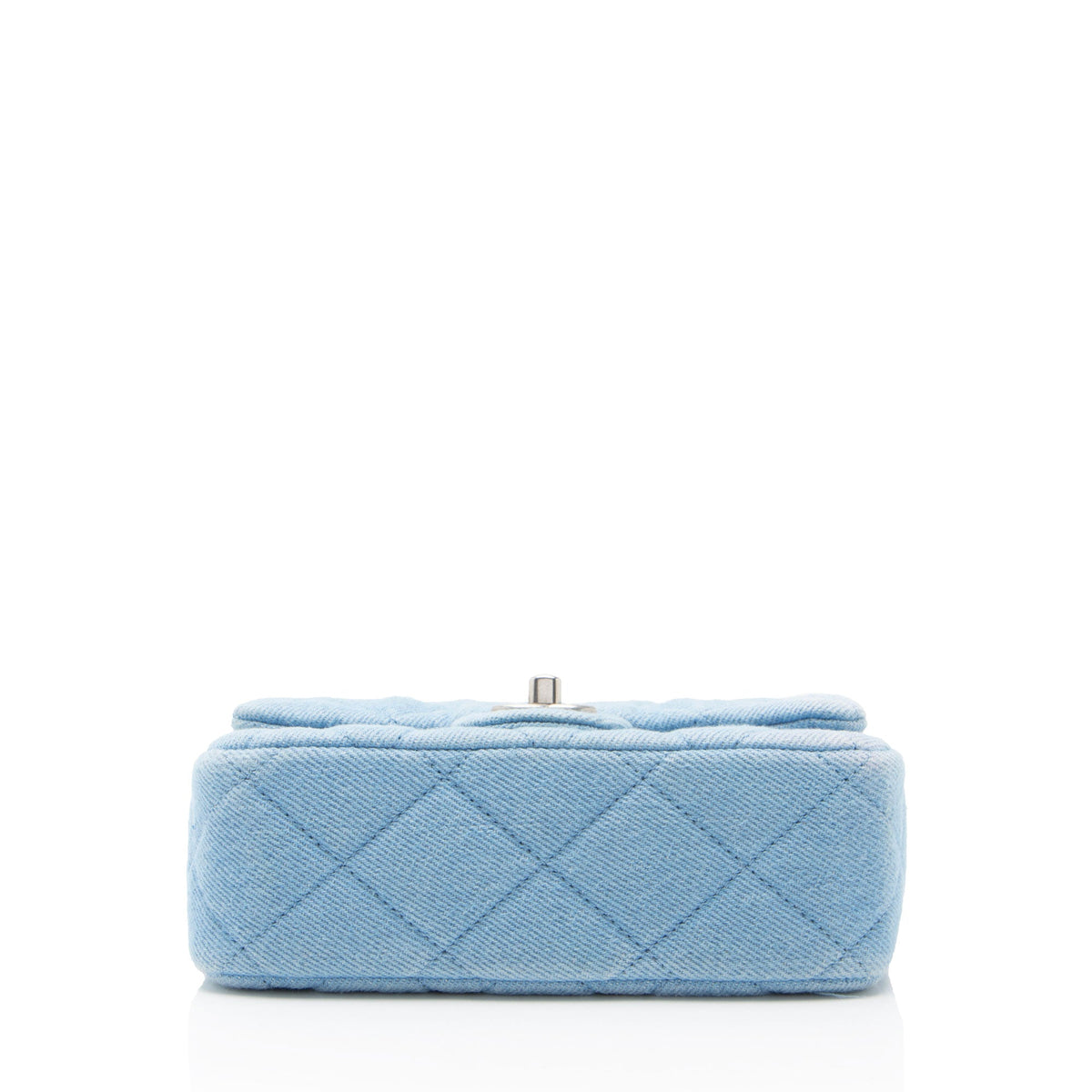 Chanel Denim Sweet Heart Square Mini Flap