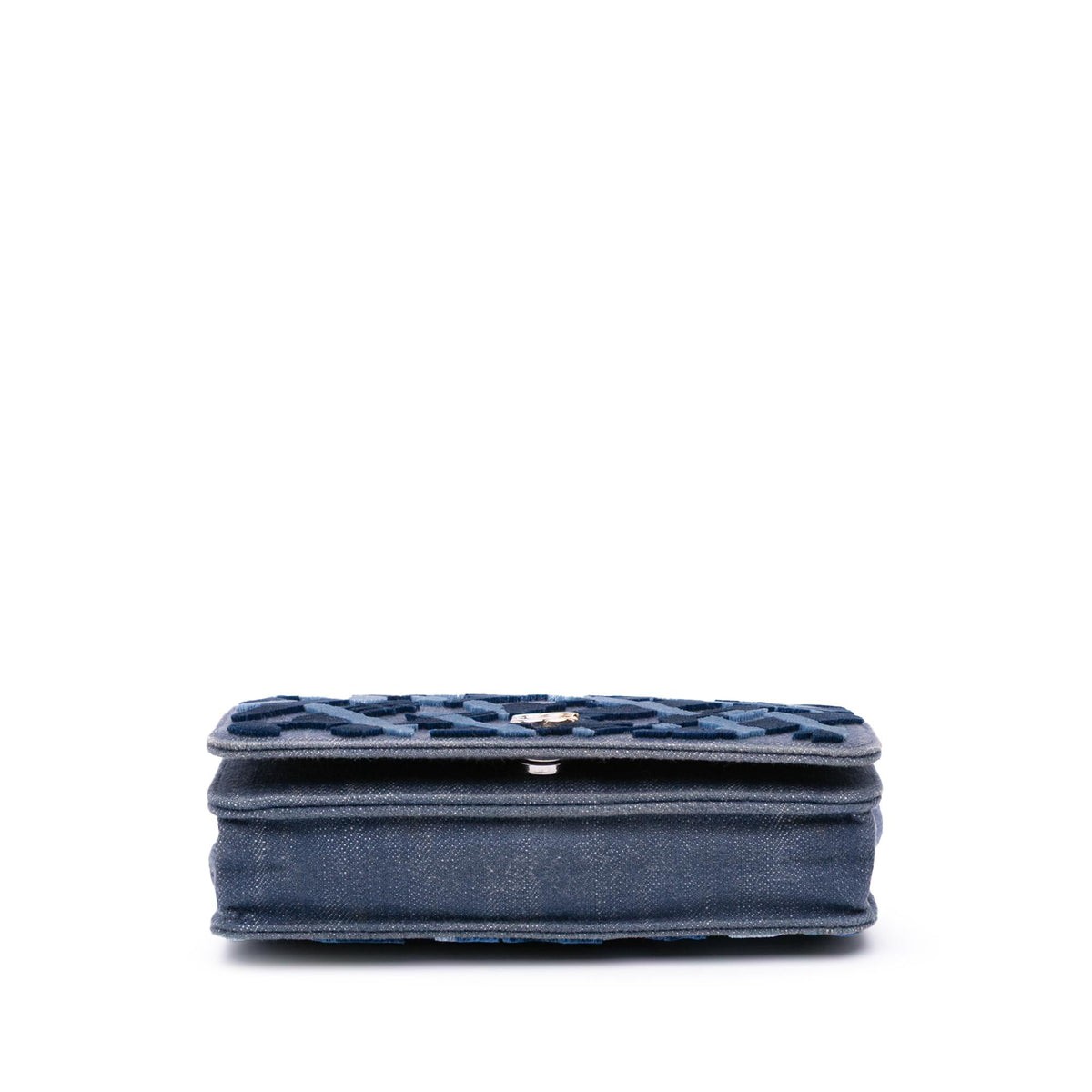 Chanel Denim and Velvet Wallet On Chain