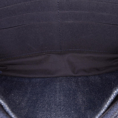Chanel Denim and Velvet Wallet On Chain