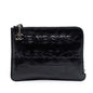 Chanel Distressed Calfskin Je Ne Suis Pas En Solde Clutch