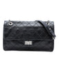 Chanel Embossed CC Quilted Aged Calfskin Reissue 2.55 Single Flap 227