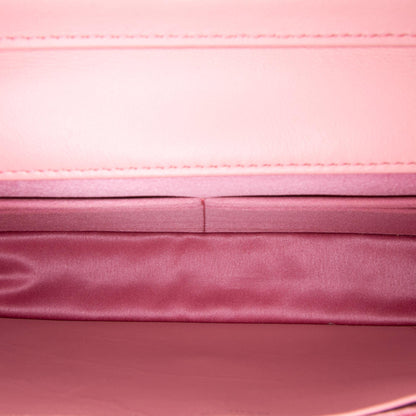 Chanel Embossed Lambskin Camellia Wallet On Chain