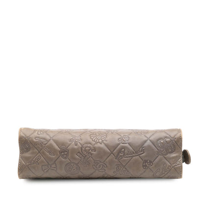 Chanel Embossed Lambskin Lucky Symbols Pochette