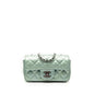 Chanel Extra Mini Rectangular Classic Metallic Patent Single Flap