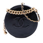 Chanel Glazed Calfskin Round As Earth Evening Bag