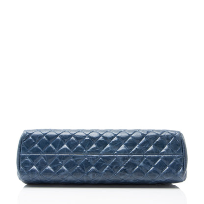 Chanel Glazed Leather Just Mademoiselle Bowler Bag