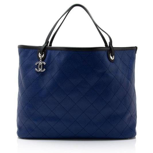 Chanel Grained Calfskin Shopping Fever XL Tote