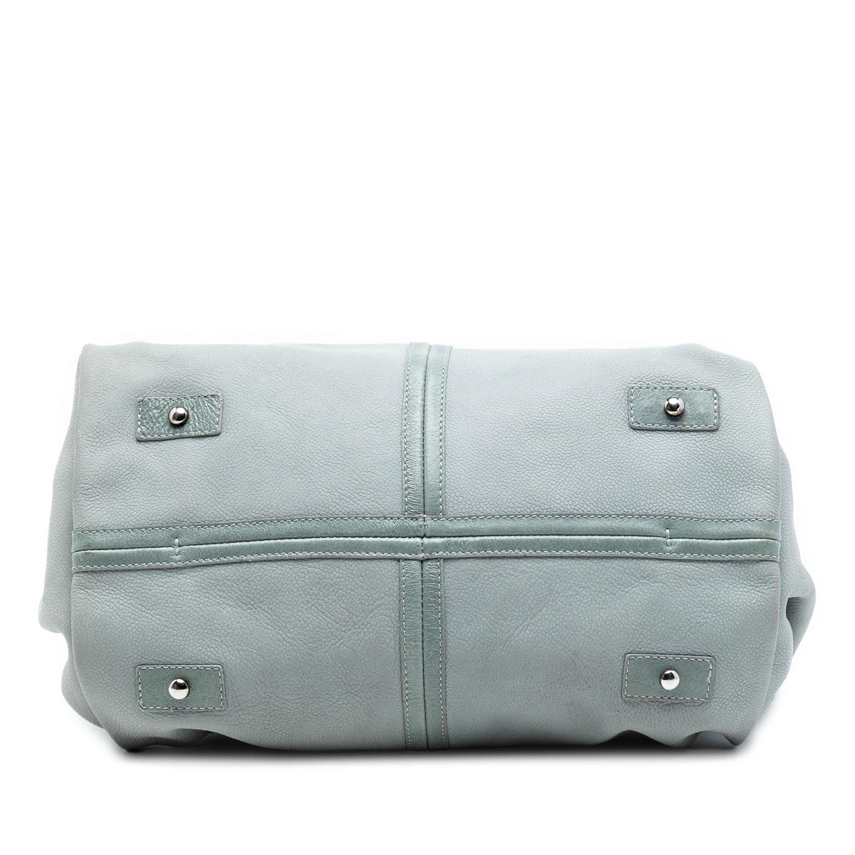 Chanel Grained Nubuck Camellia Patch Shopping Tote