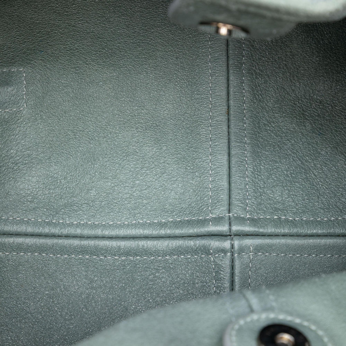 Chanel Grained Nubuck Camellia Patch Shopping Tote