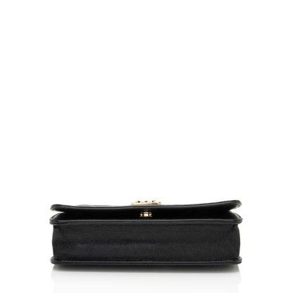 Chanel Caviar Leather Boy Wallet on Chain