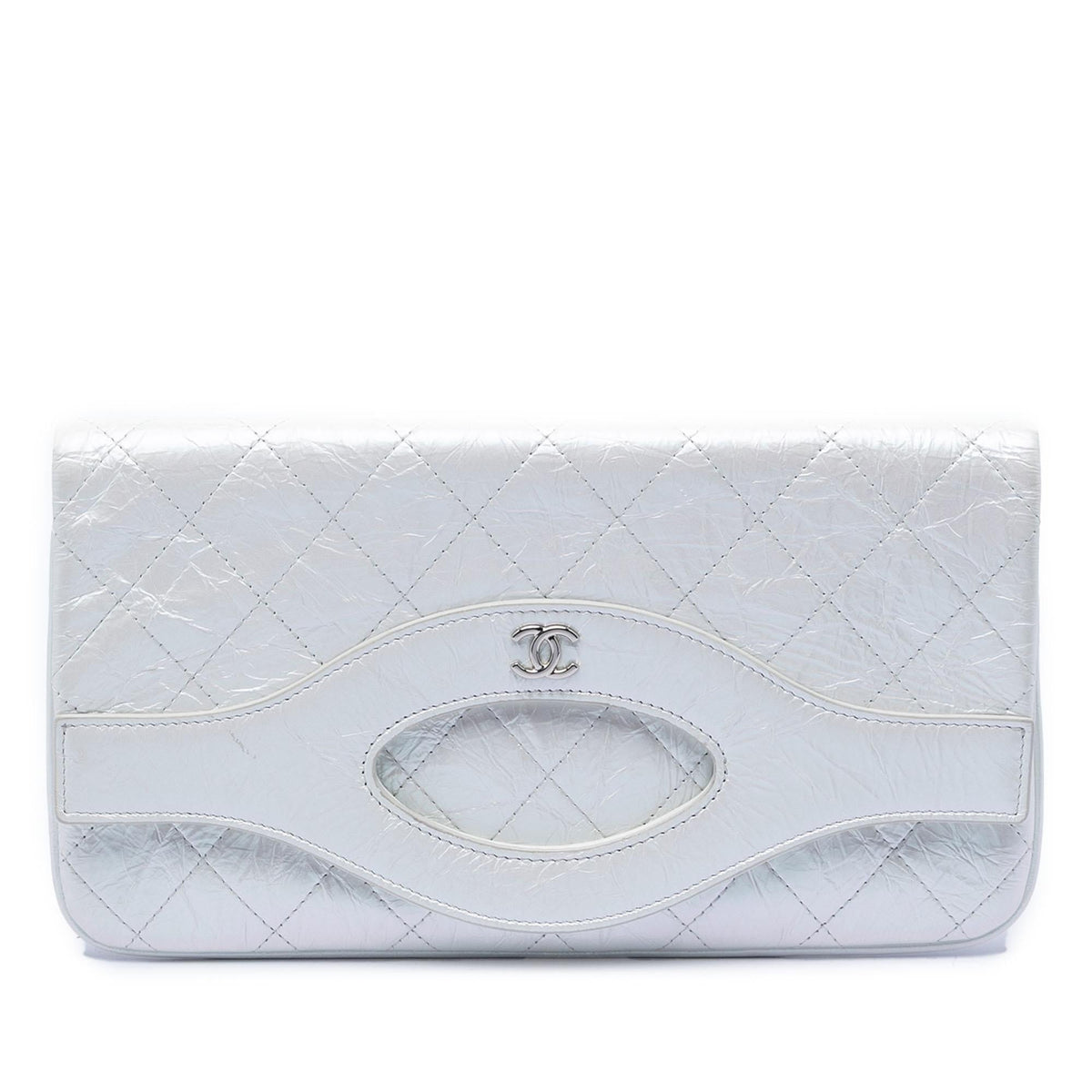 Chanel Iridescent Aged Calfskin 31 Clutch