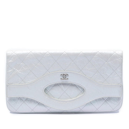 Chanel Iridescent Aged Calfskin 31 Clutch