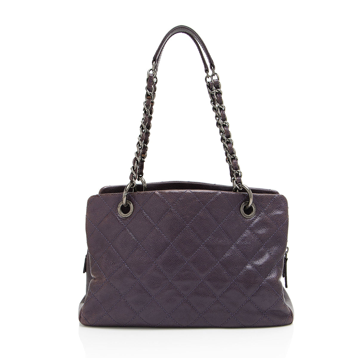 Chanel Iridescent Caviar Chic Shopping Tote