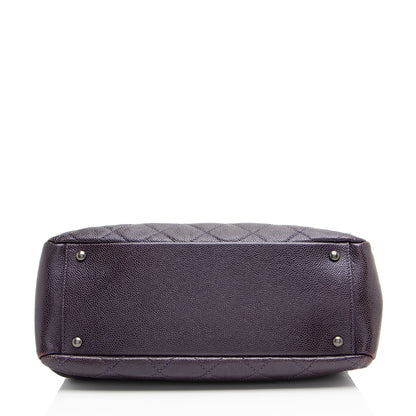 Chanel Iridescent Caviar Chic Shopping Tote