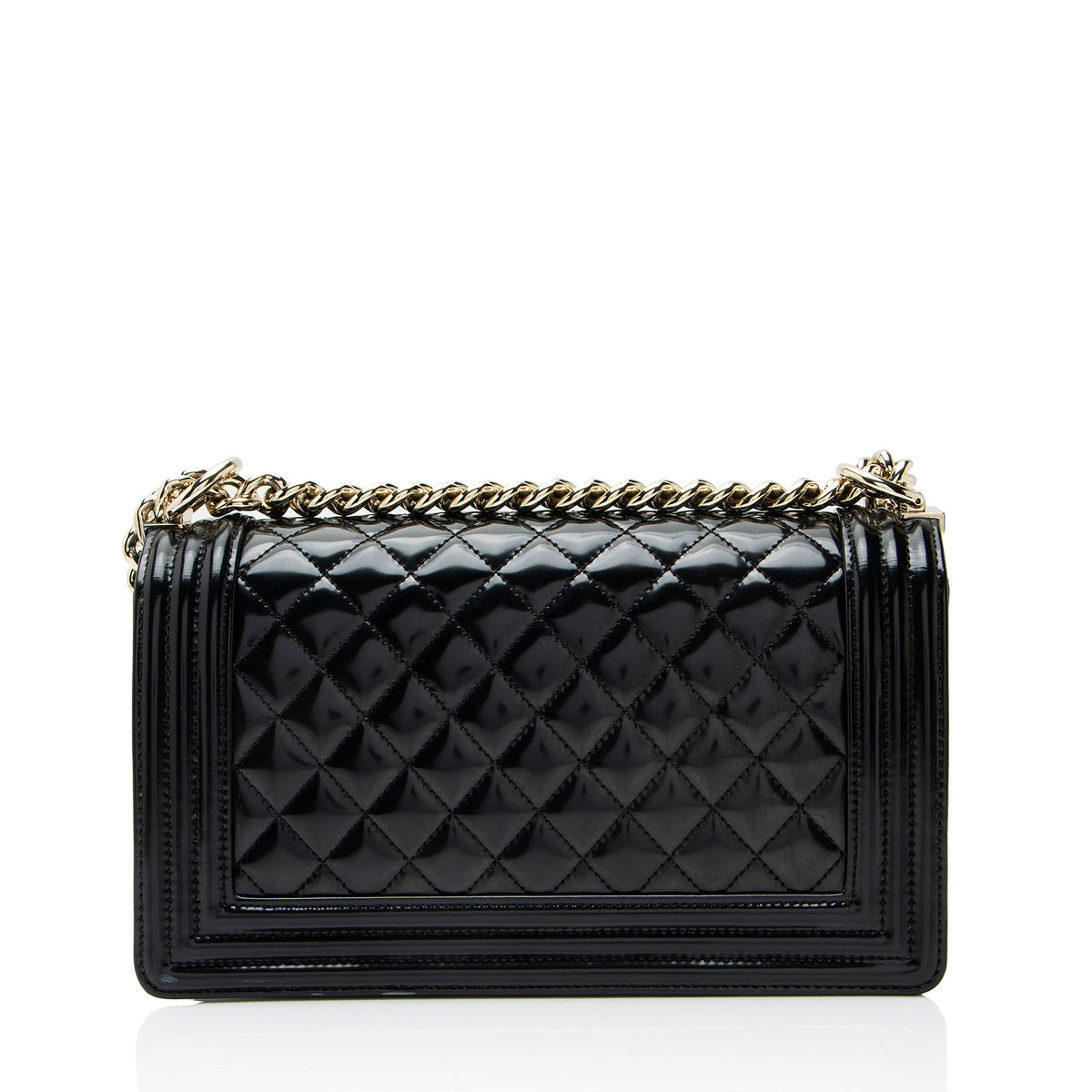 Chanel Iridescent Glazed Calfskin Old Medium Boy Bag