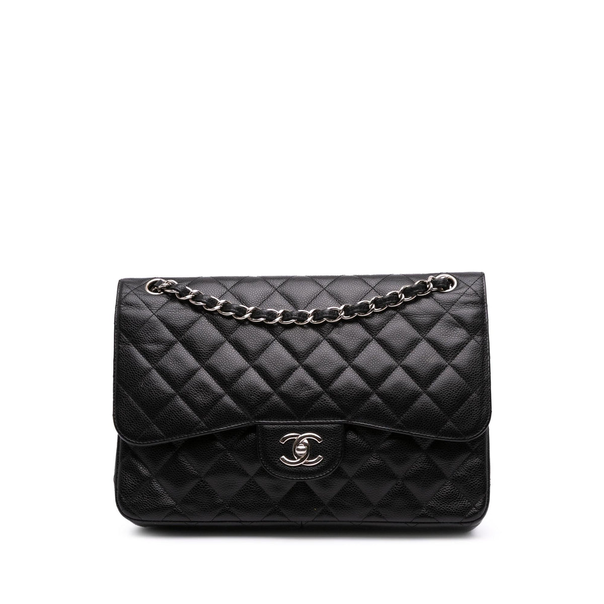 Chanel Jumbo Classic Caviar Double Flap