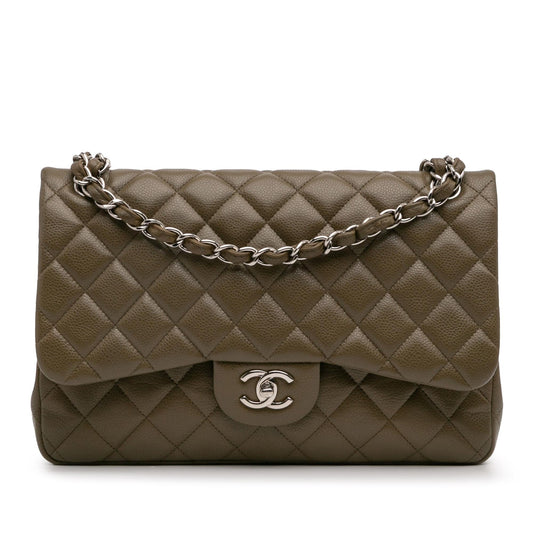 Chanel Jumbo Classic Caviar Double Flap