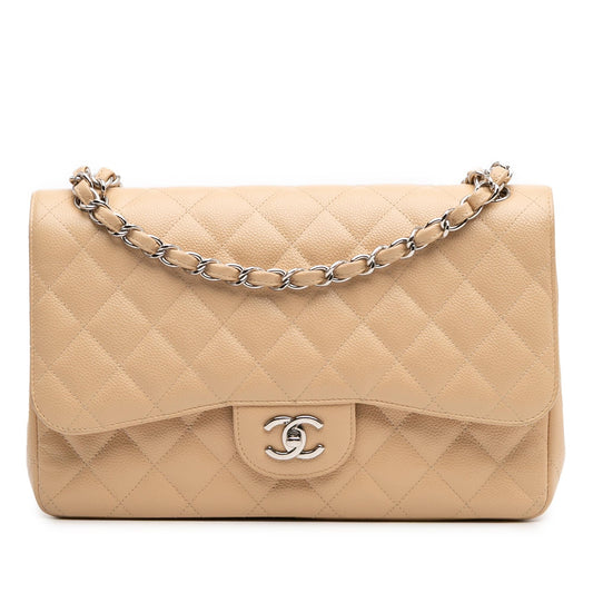 Chanel Jumbo Classic Caviar Double Flap