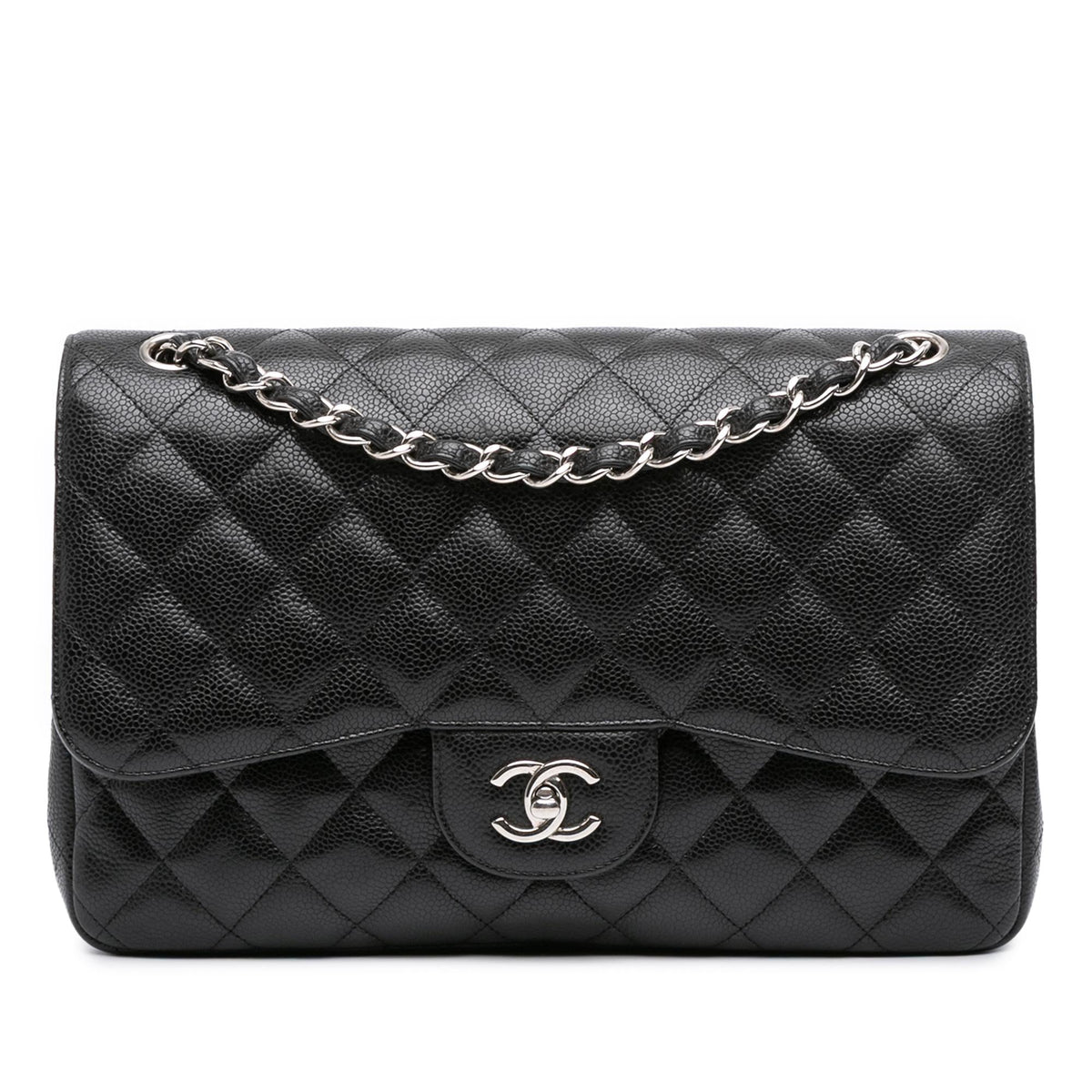 Chanel Jumbo Classic Caviar Double Flap