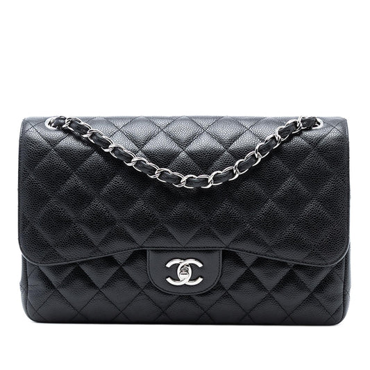 Chanel Jumbo Classic Caviar Double Flap