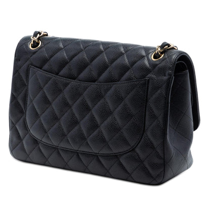 Chanel Jumbo Classic Caviar Double Flap