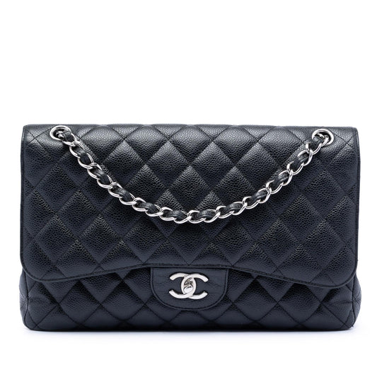 Chanel Jumbo Classic Caviar Double Flap