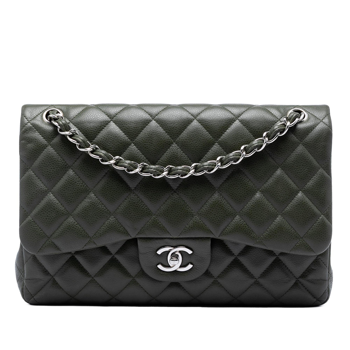 Chanel Jumbo Classic Caviar Double Flap