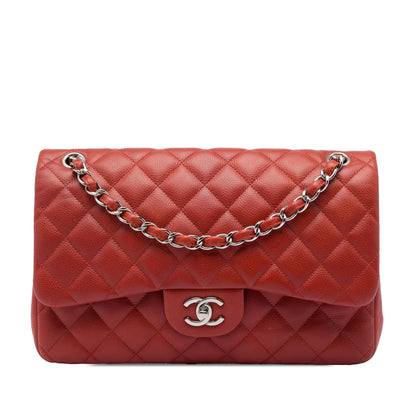 Chanel Jumbo Classic Caviar Double Flap