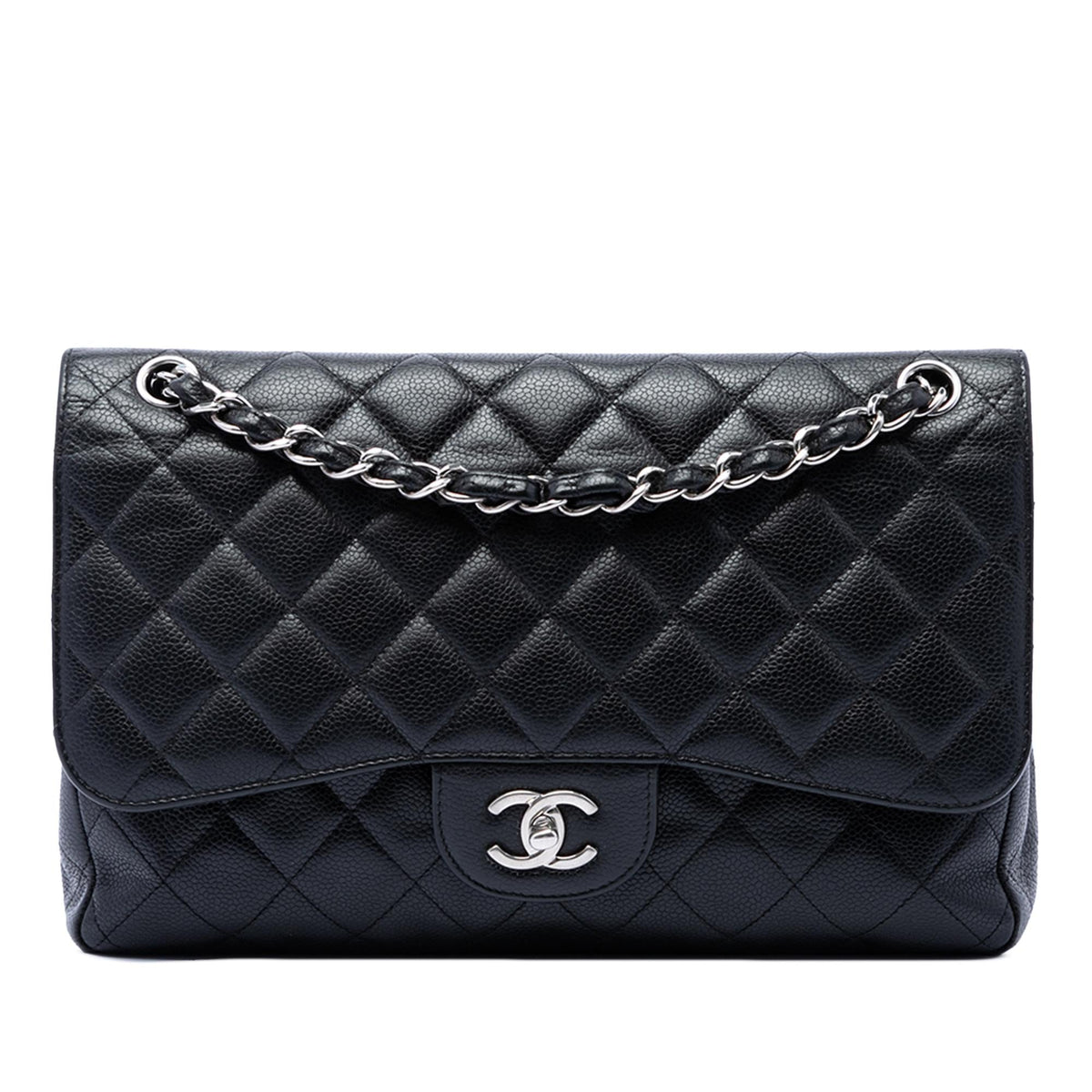 Chanel Jumbo Classic Caviar Double Flap