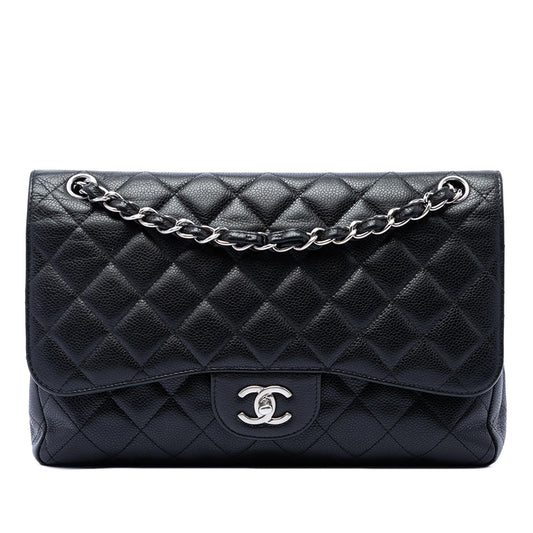 Chanel Jumbo Classic Caviar Double Flap