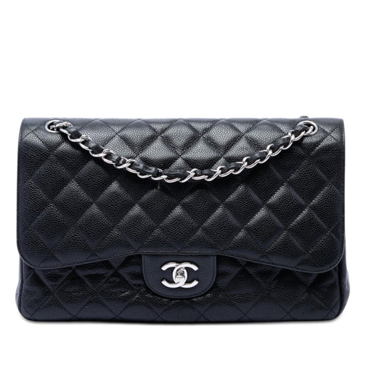 Chanel Jumbo Classic Caviar Double Flap