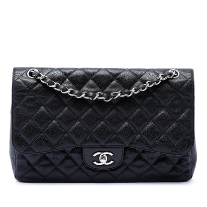 Chanel Jumbo Classic Caviar Double Flap