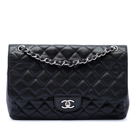 Chanel Jumbo Classic Caviar Double Flap