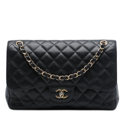 Chanel Jumbo Classic Caviar Double Flap