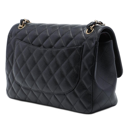 Chanel Jumbo Classic Caviar Double Flap