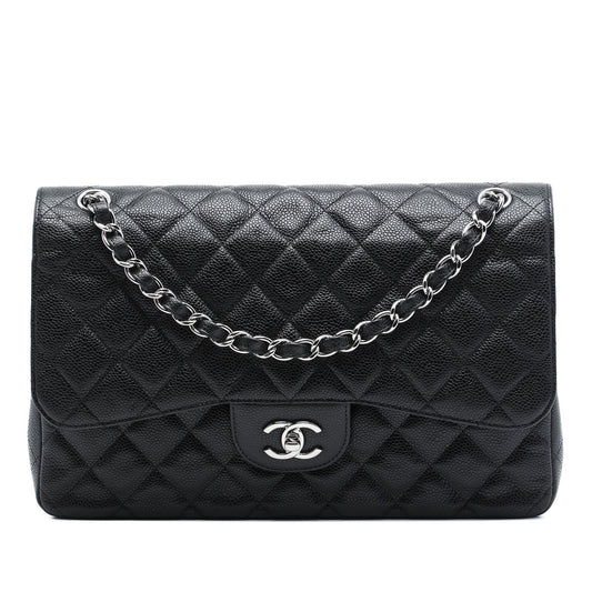 Chanel Jumbo Classic Caviar Double Flap